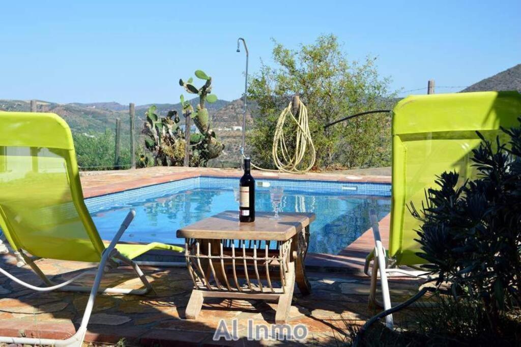 Las Palmeras - Ein Stueck Vom Paradies - Behagliches Haus Mit Pool Альгодоналес Екстер'єр фото